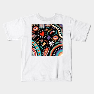 Boho meets tribal Kids T-Shirt